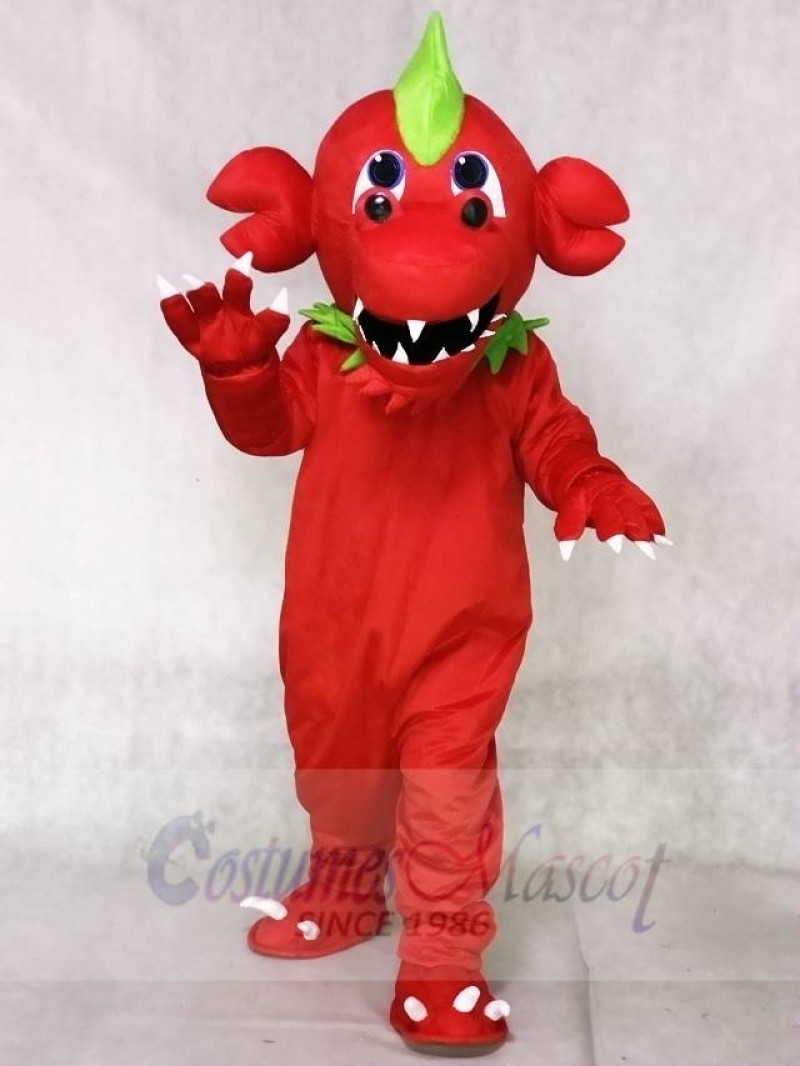 Red Dragon Mascot Costumes 