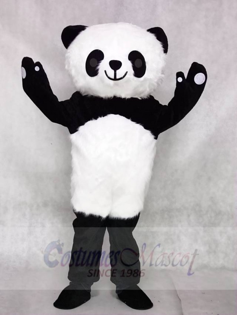 Hairy Panda Mascot Costumes Animal