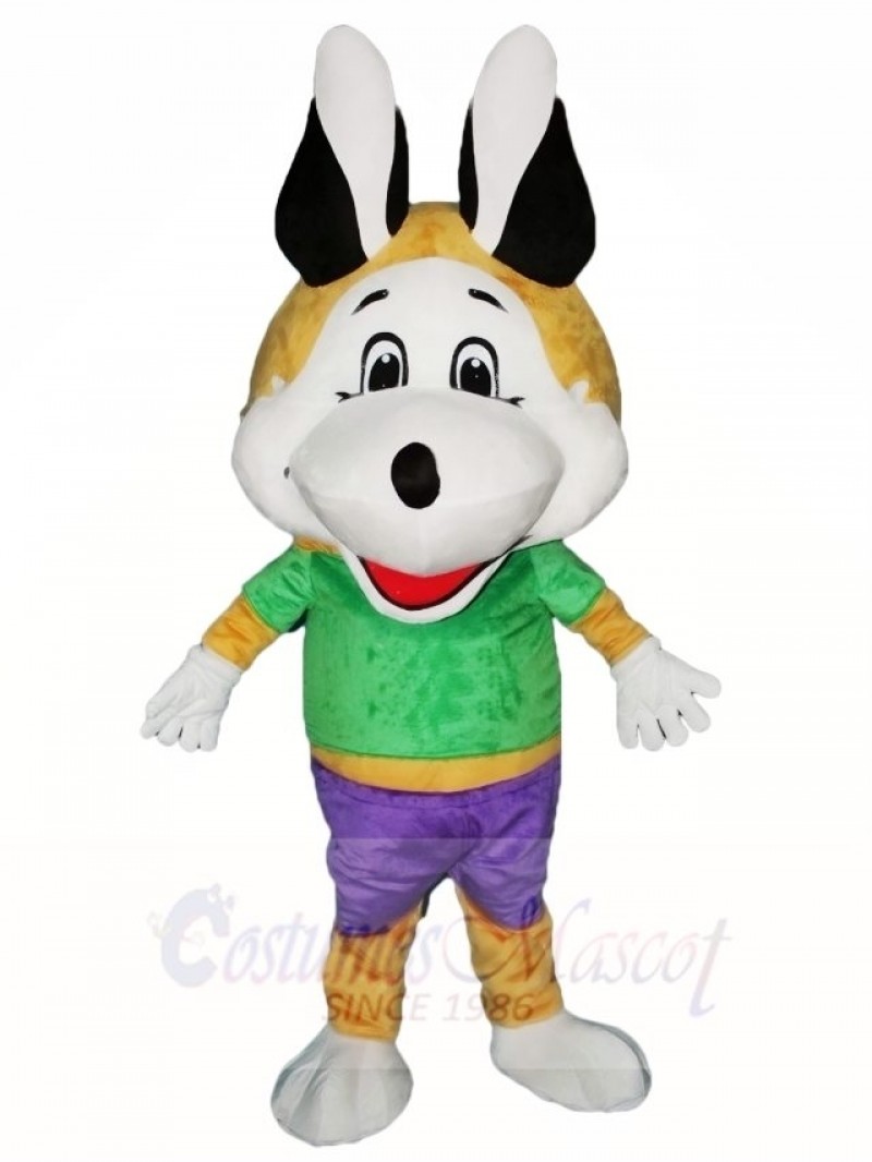 Black Ears Dog Fox Mascot Costumes Animal