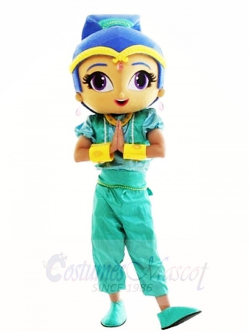 Shine Genie from Shimmer and Shine Mascot Costumes People