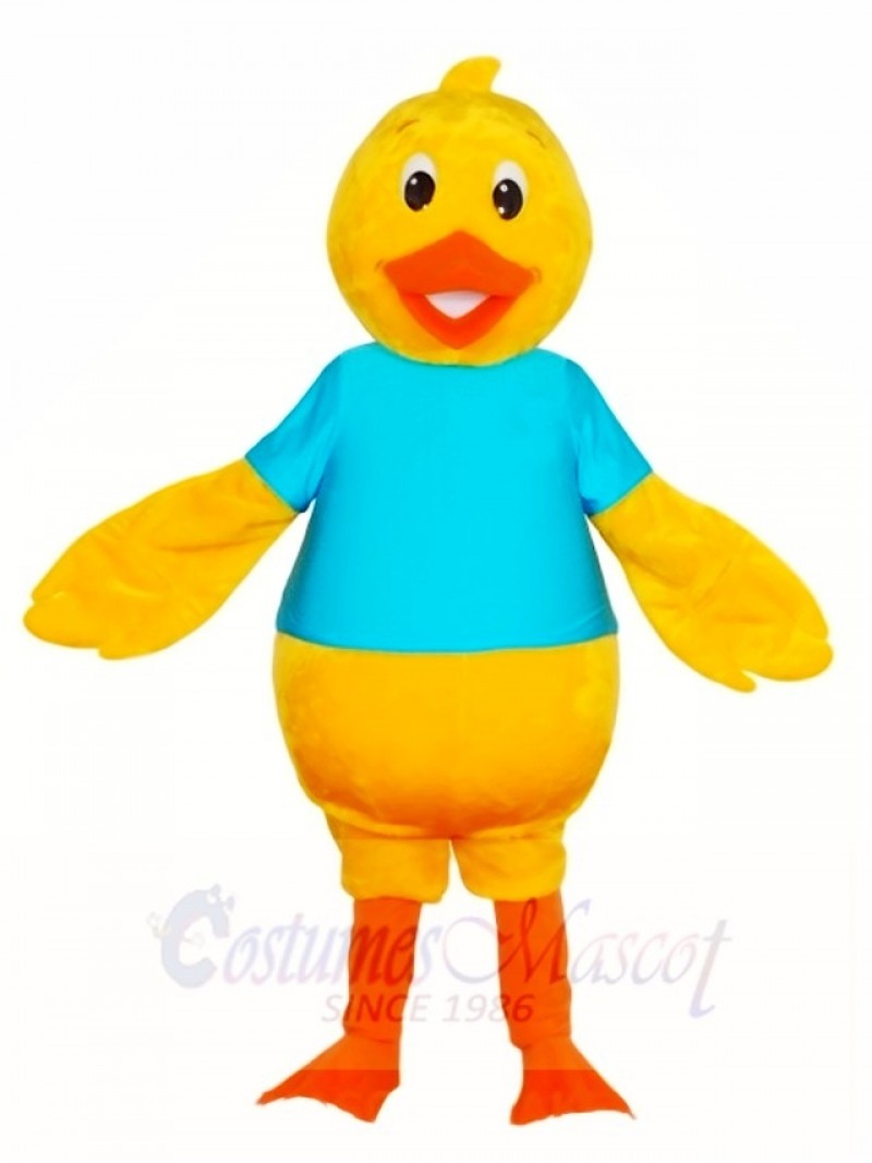 Happy Duck Mascot Costumes Animal Poultry