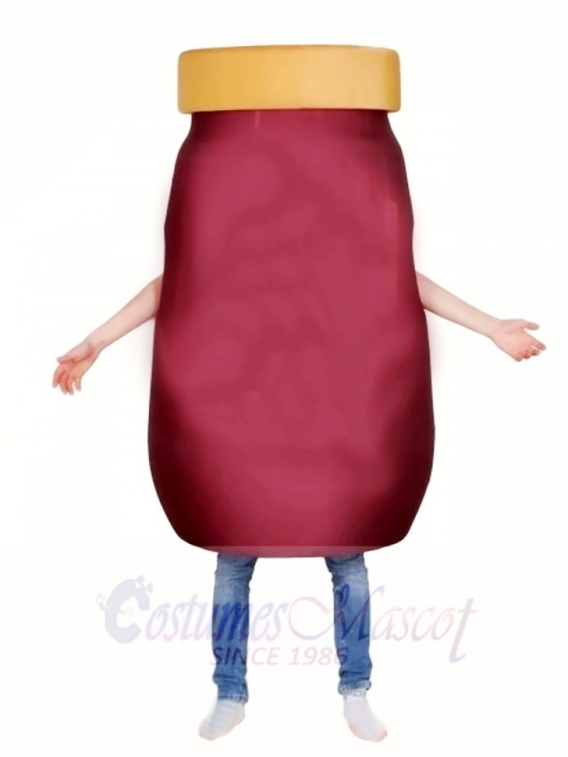 Jar Food Container Mascot Costumes 