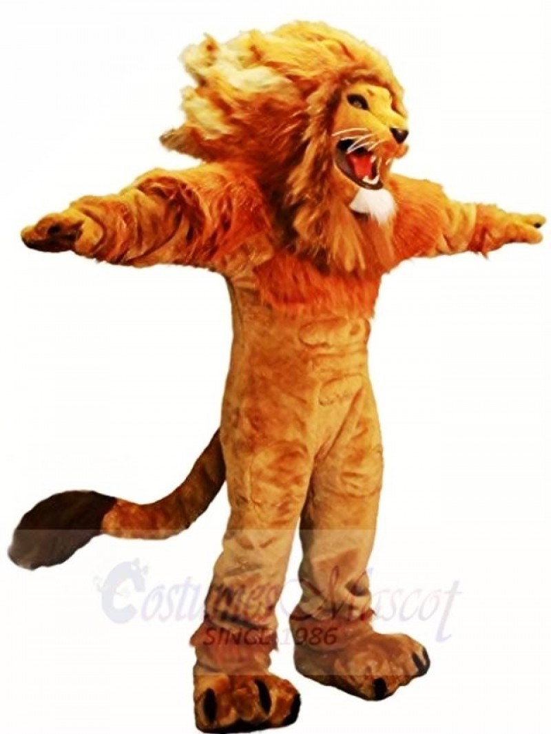 Fierce Lion King Mascot Costumes Animal 