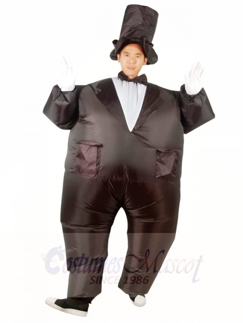 Magician Inflatable Halloween Xmas Costumes for Adults