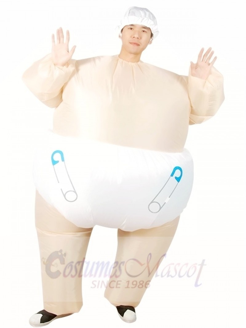 Big Cry Baby Inflatable Halloween Xmas Costumes for Adults
