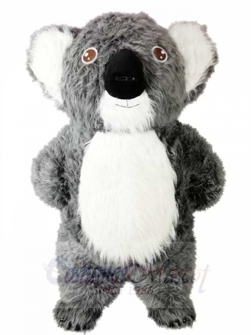 Grey Koala Bear Mascot Costumes Animal 