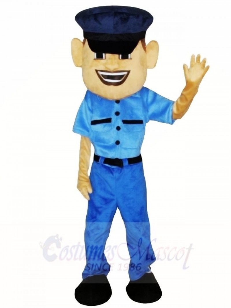 Police Man Cop Mascot Costumes People