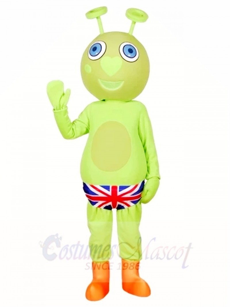 Green Alien Mascot Costumes 