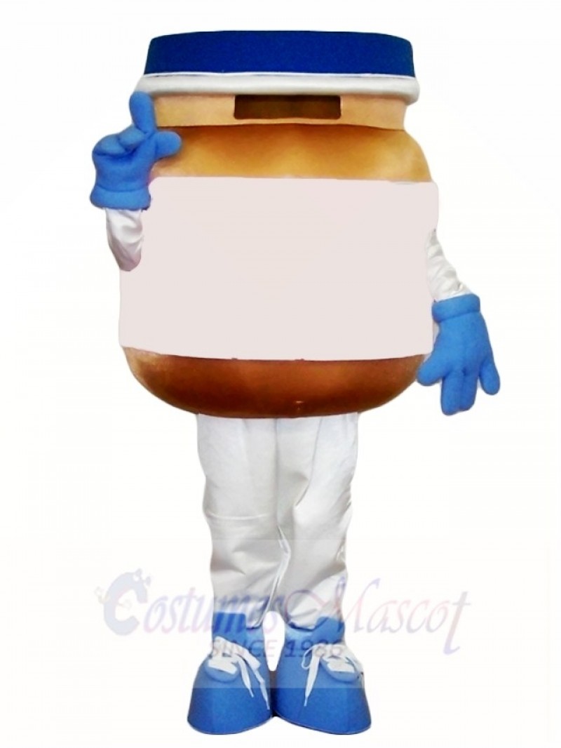 Jar Food Container Mascot Costumes 