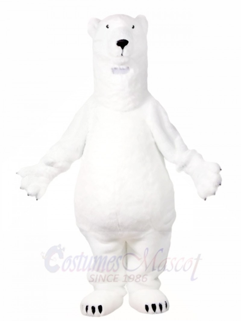 White Polar Bear Mascot Costumes Animal