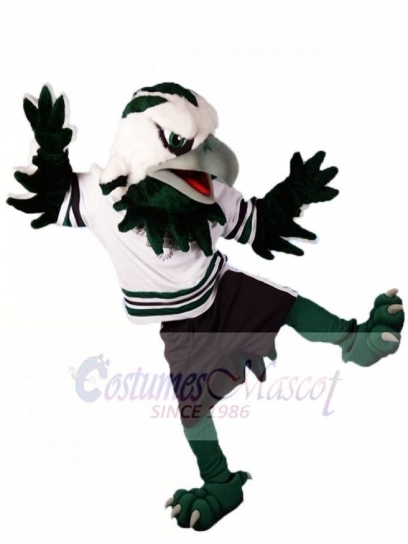 Green Eagle Falcon Mascot Costumes Animal 