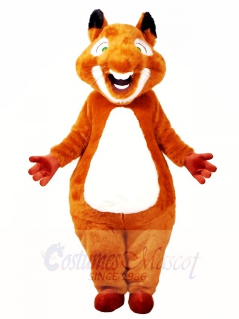 Brown Chubby Squirrel Mascot Costumes Animal