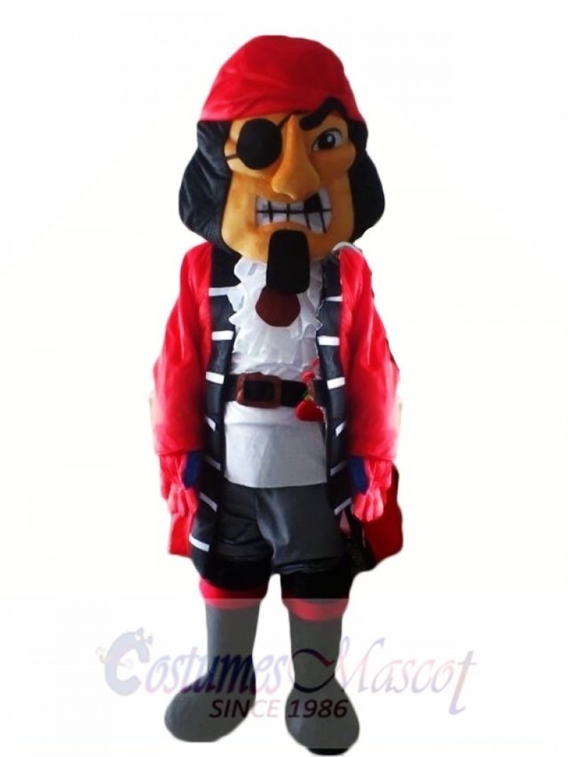 Captain Pirate Mascot Costumes People