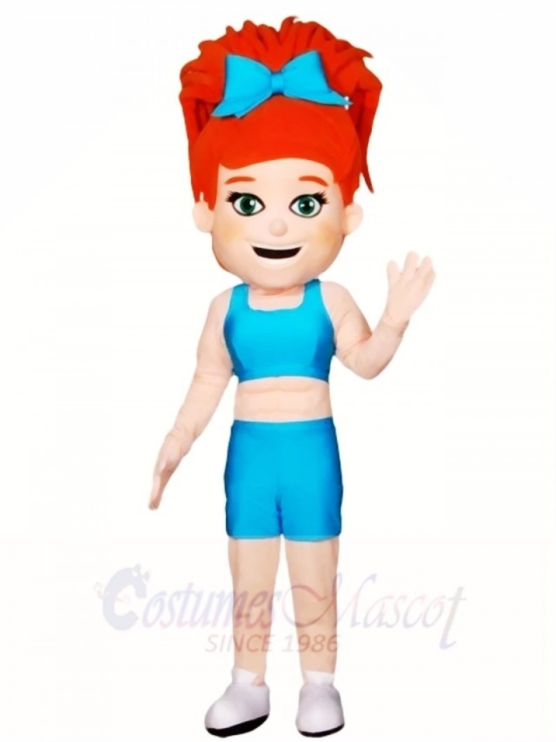 Cheerleader Girl Mascot Costumes People