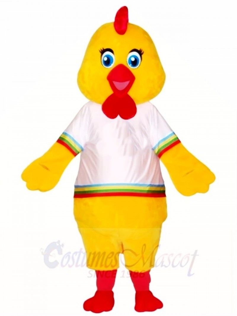 Yellow Baby Chick Mascot Costumes Poultry