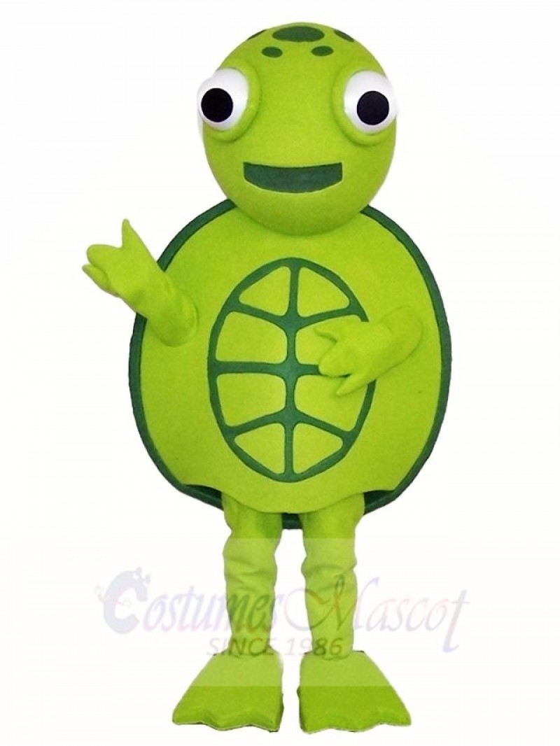 Green Sea Turtle Tortoise Mascot Costumes Ocean