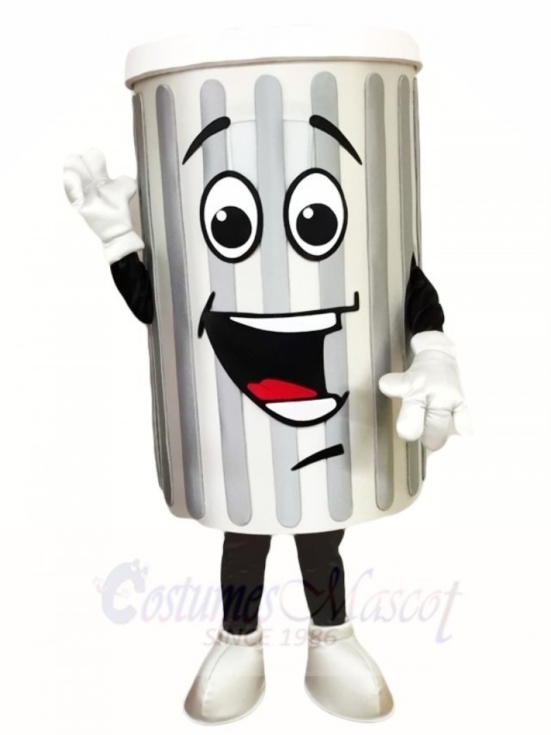 Garbage Trash Can Ash Bin Mascot Costumes 