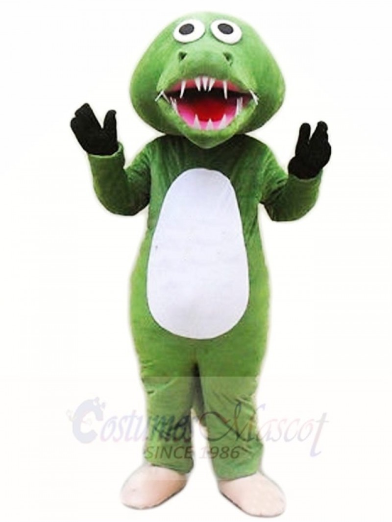 Green Crocodile Mascot Costumes  