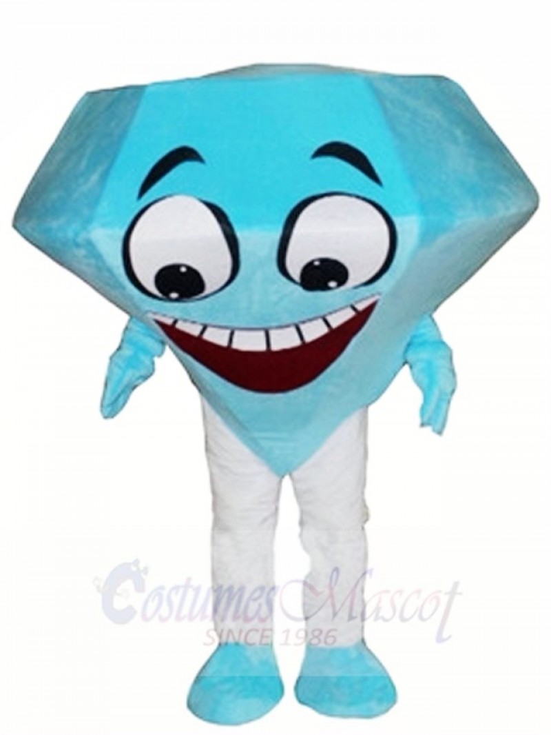 Blue Diamond Mascot Costumes Jewel