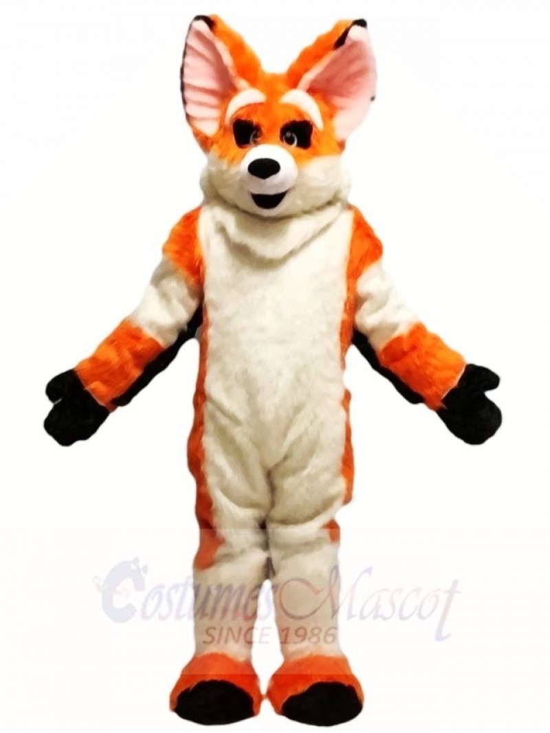 Orange Husky Dog Fursuit Fox Mascot Costumes Animal 