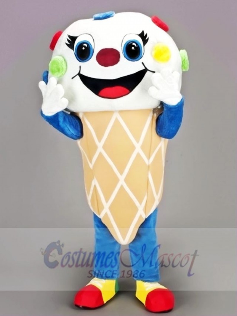 Ice Cream Shop Cone Mascot Costumes Dessert Snack