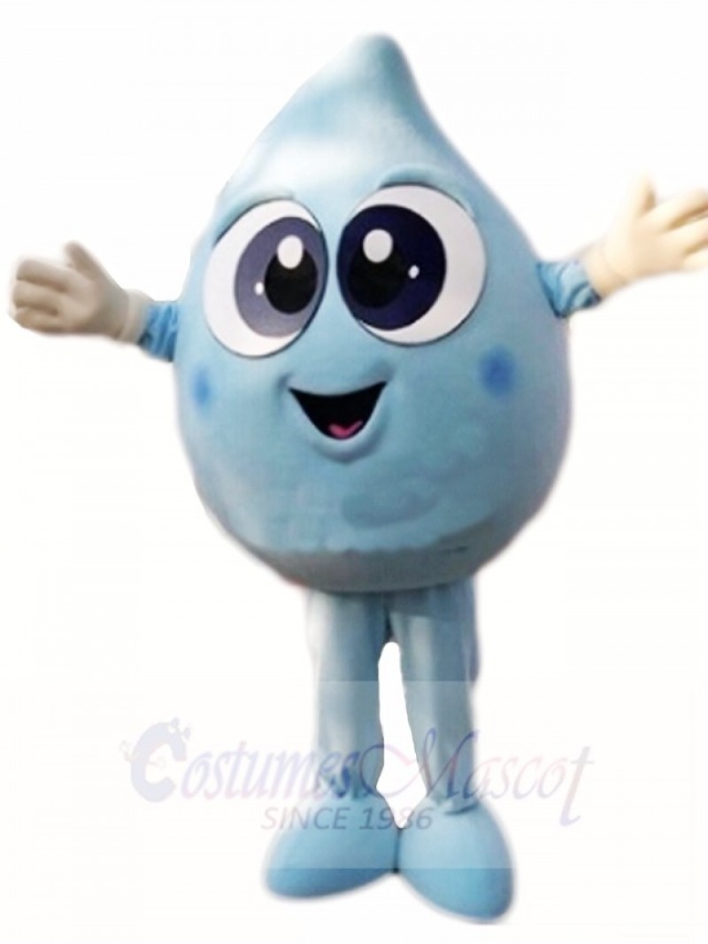  Blue Water Droplet Mascot Costumes