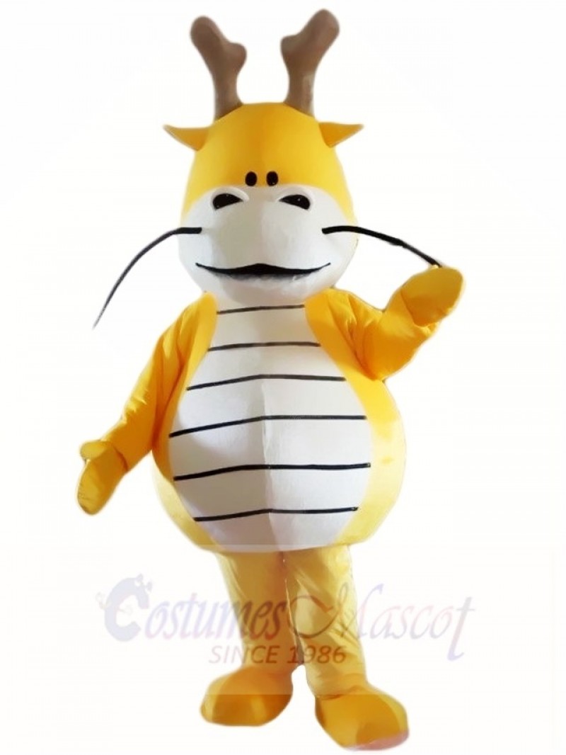 Yellow Dragon King Mascot Costumes  