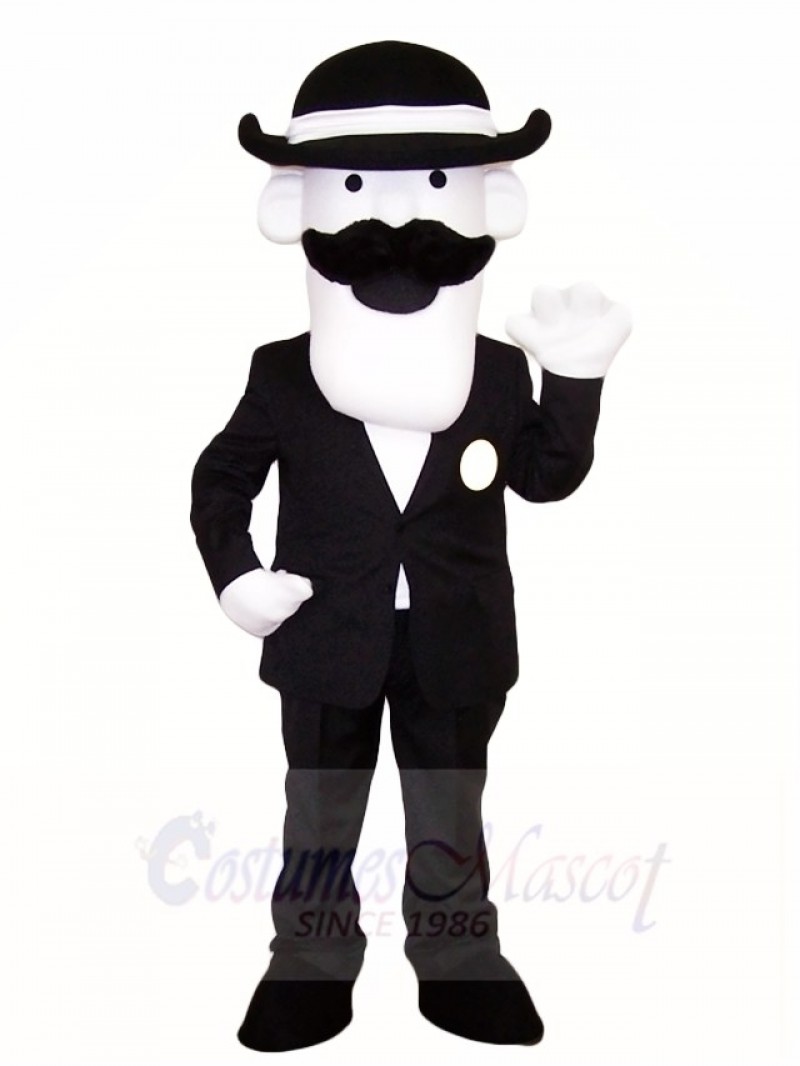 Man in Suit Mascot Costumes People 