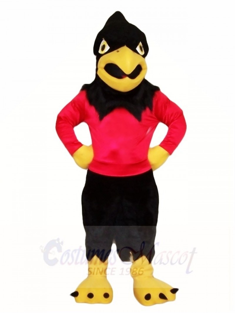 Black Falcon Eagle Mascot Costumes Bird Animal