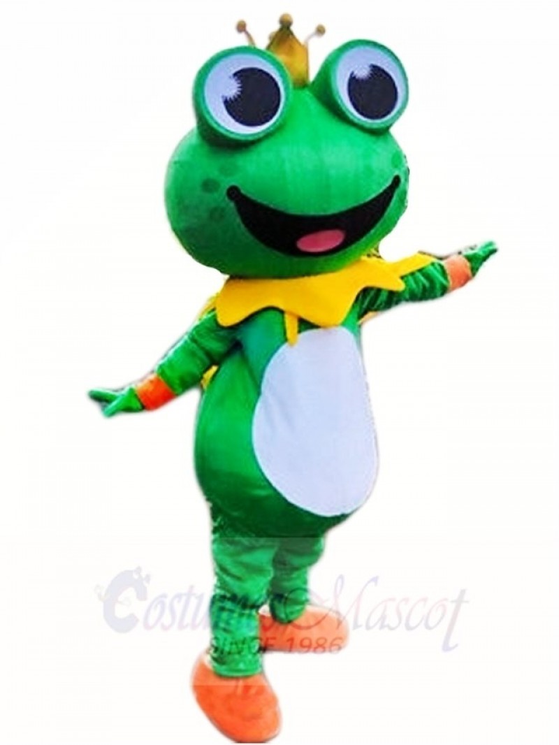 Frog Prince Mascot Costumes Animal 