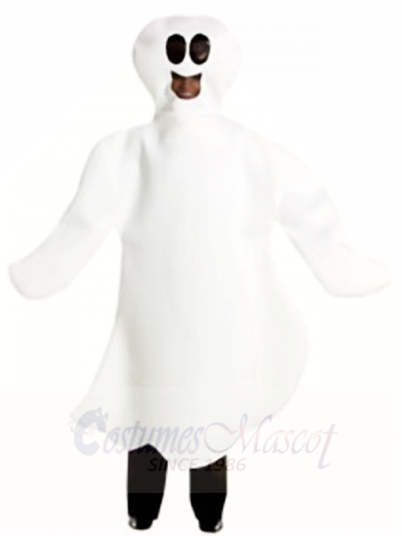 White Ghost Spirit Mascot Costumes Halloween