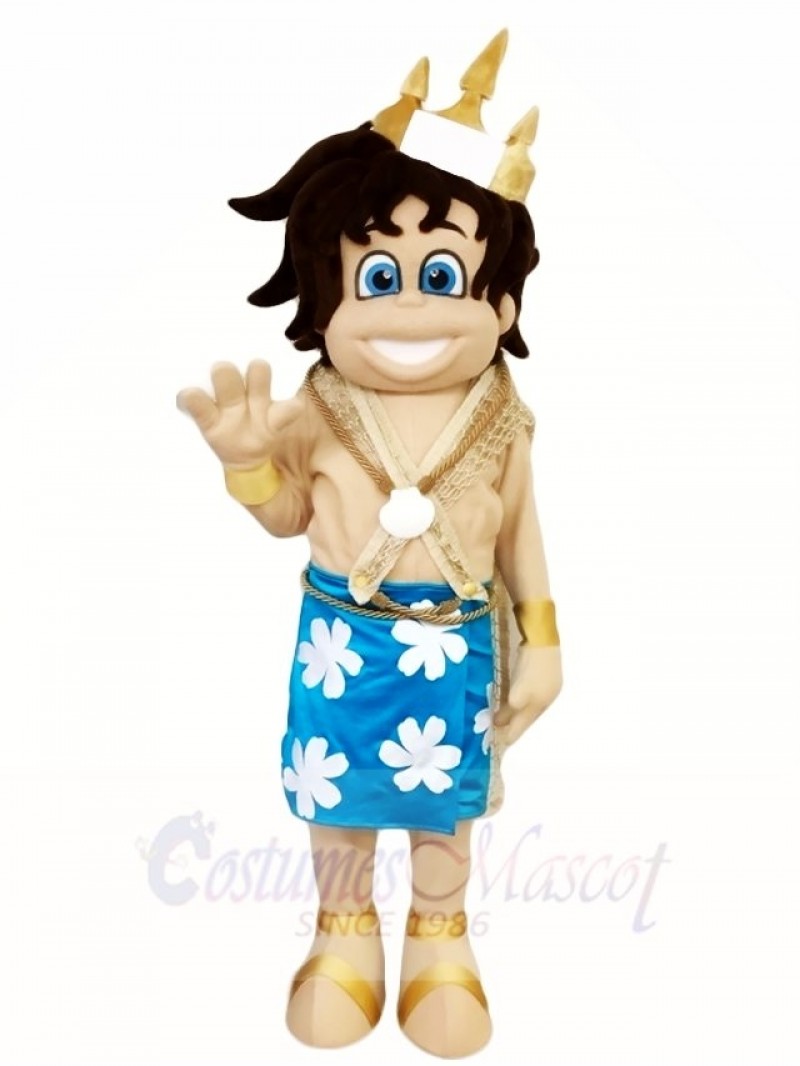 Kid Neptune Mascot Costumes People Mystery