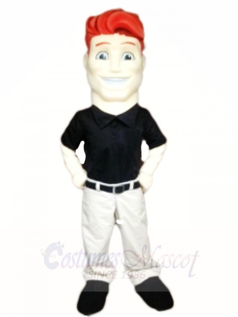 Red Hair Man Mascot Costumes People