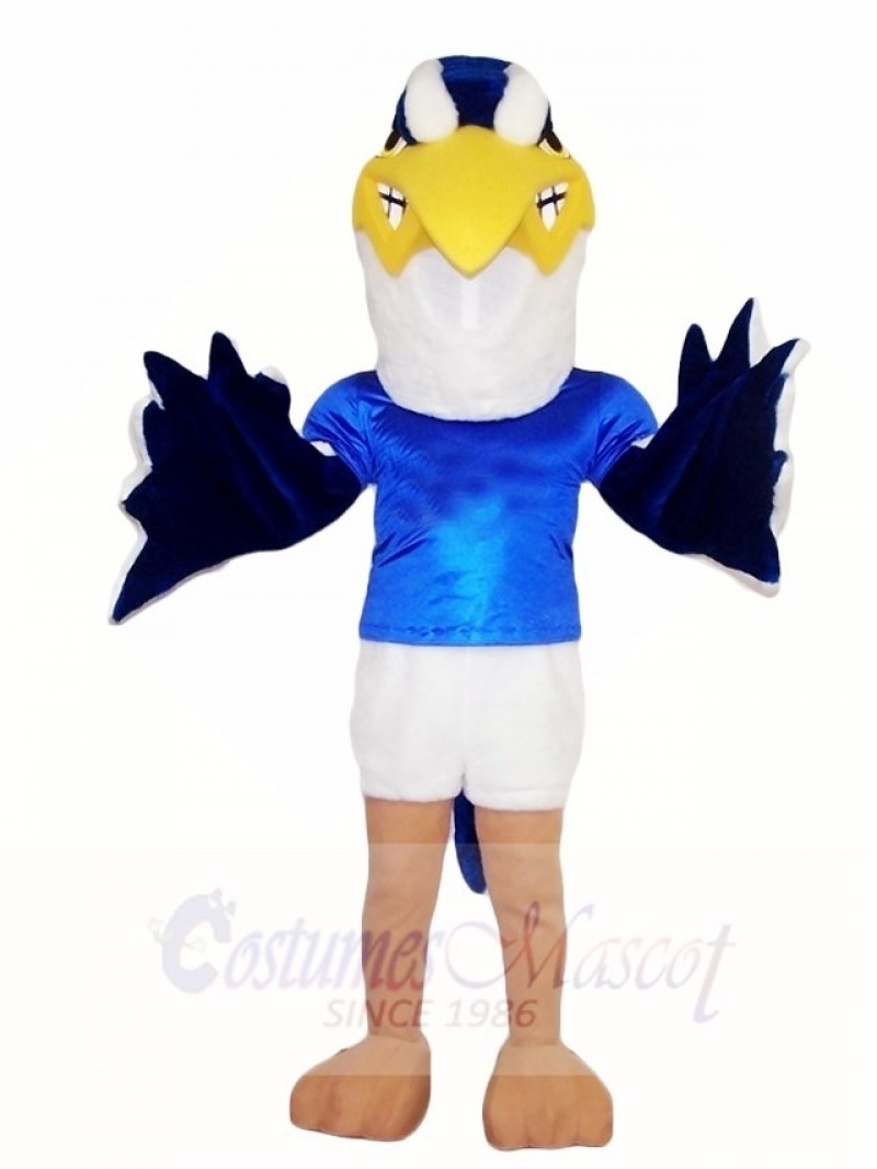 Blue Heron Mascot Costumes Bird Animal