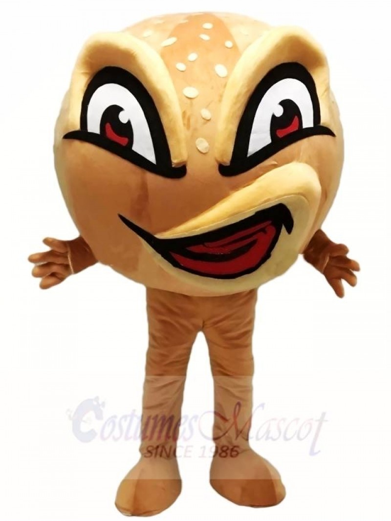 Ugly Angry Face Bread Mascot Costumes Food Snack