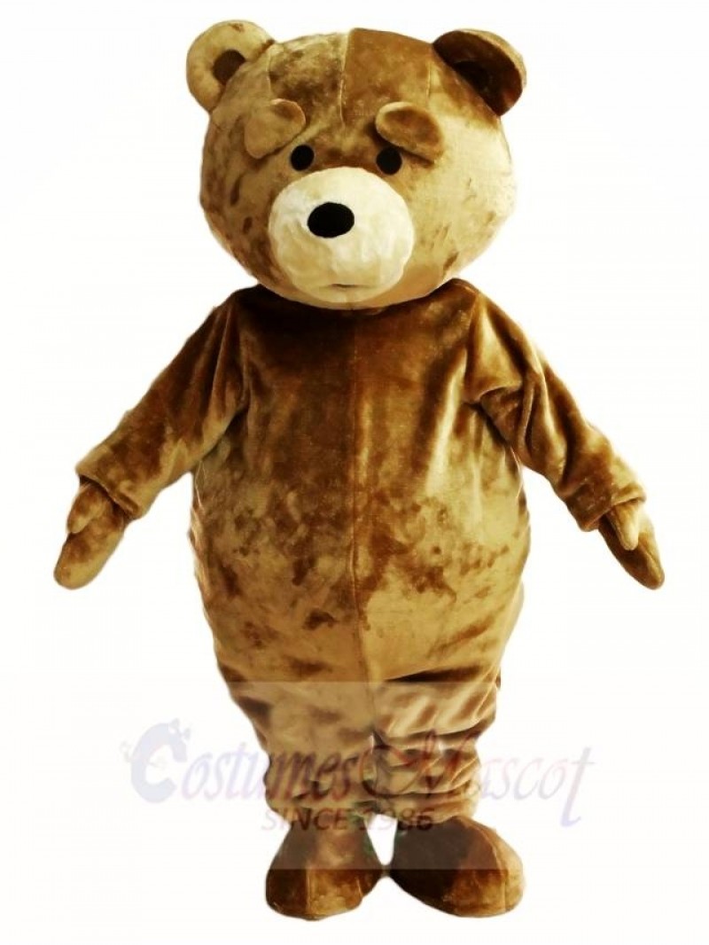 Brown Teddy Bear Mascot Costumes Animal 