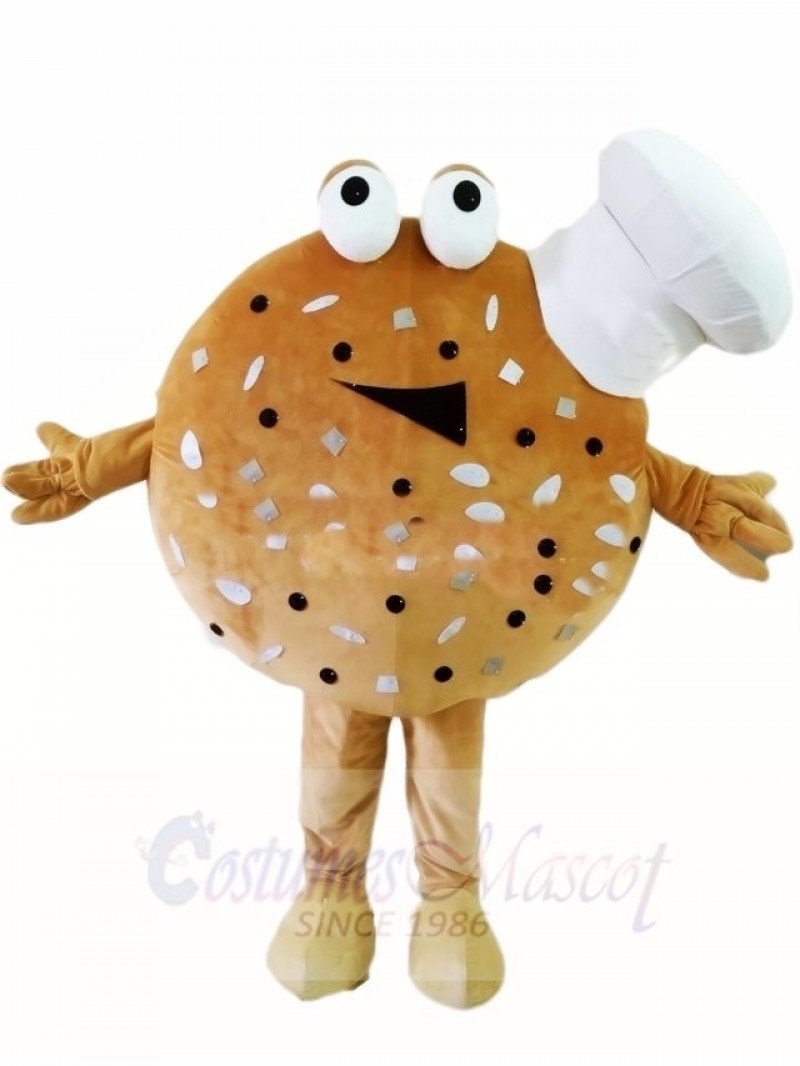 Cookies with Cook Chef Hat Dessert Mascot Costumes Food