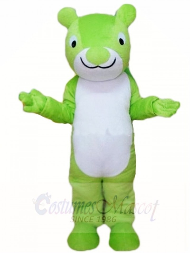 Green Squirrel Mascot Costumes Animal 