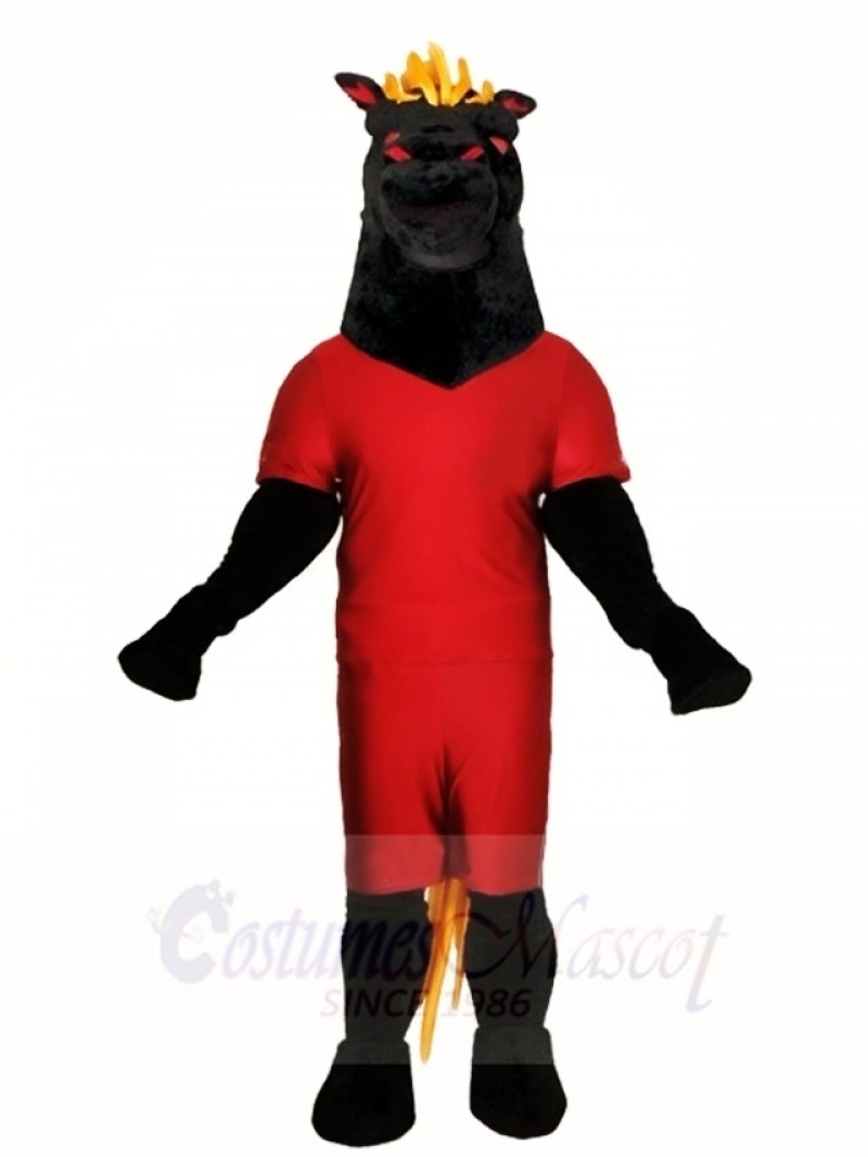 Black Stallion Horse Mascot Costumes Animal