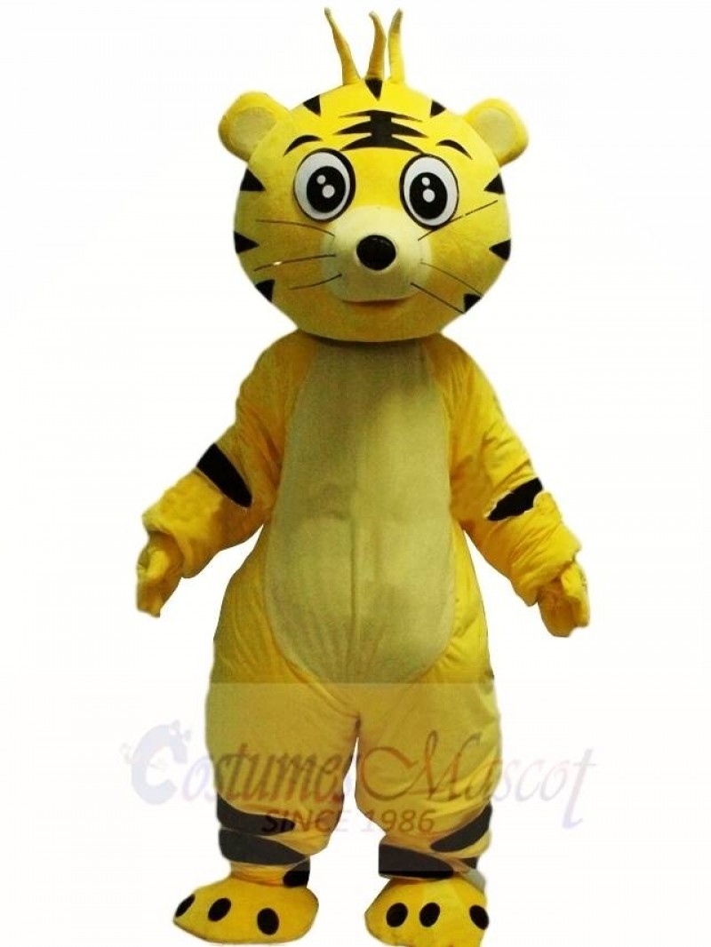 Cartoon Tiger Mascot Costumes Animal 