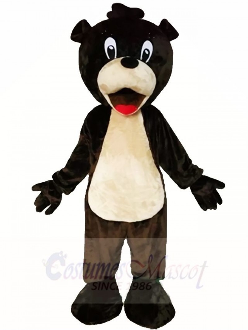 Red Tongue Brown Bear Mascot Costumes Animal 