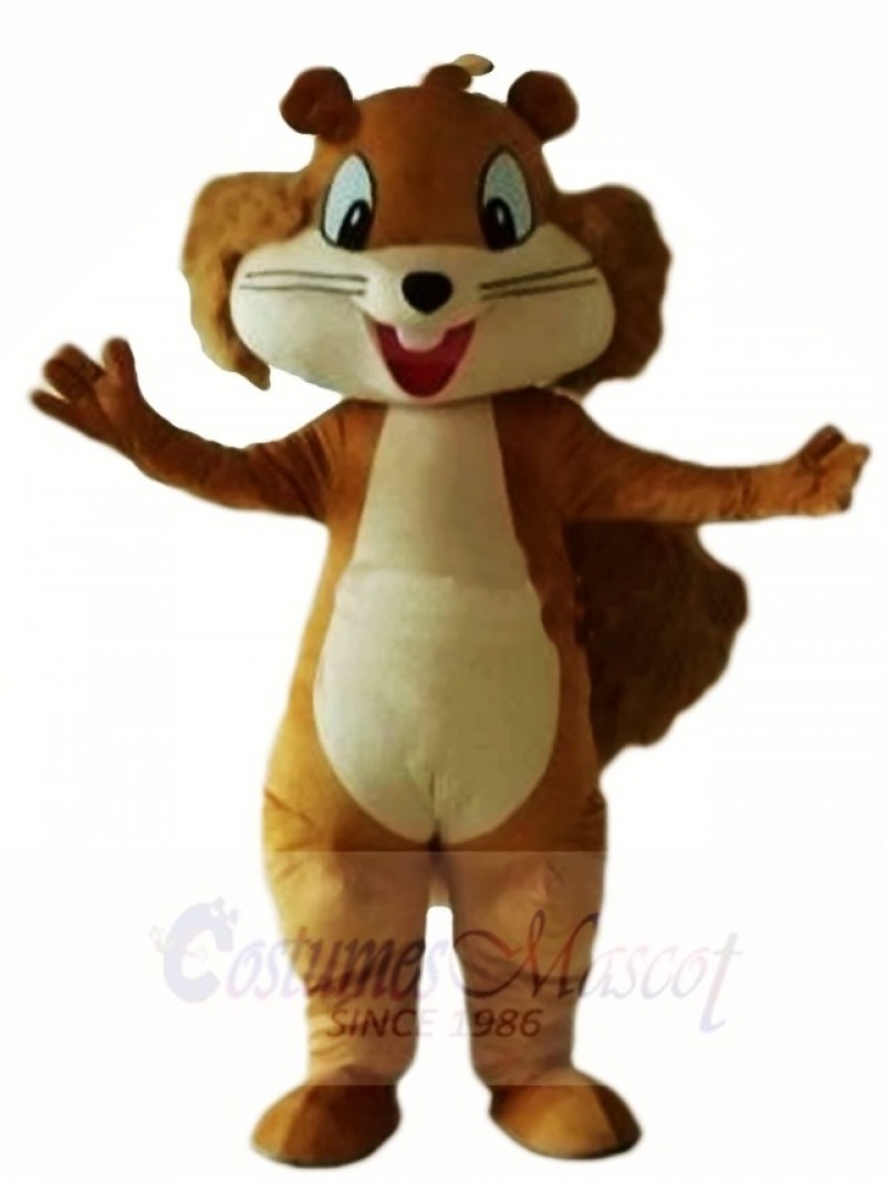 Brown Squirrel Mascot Costumes Animal 