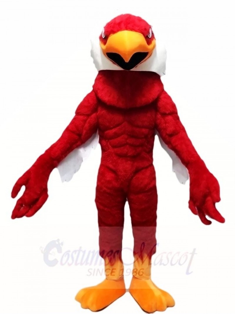 White Head Red Muscle Eagle Mascot Costumes Animal 