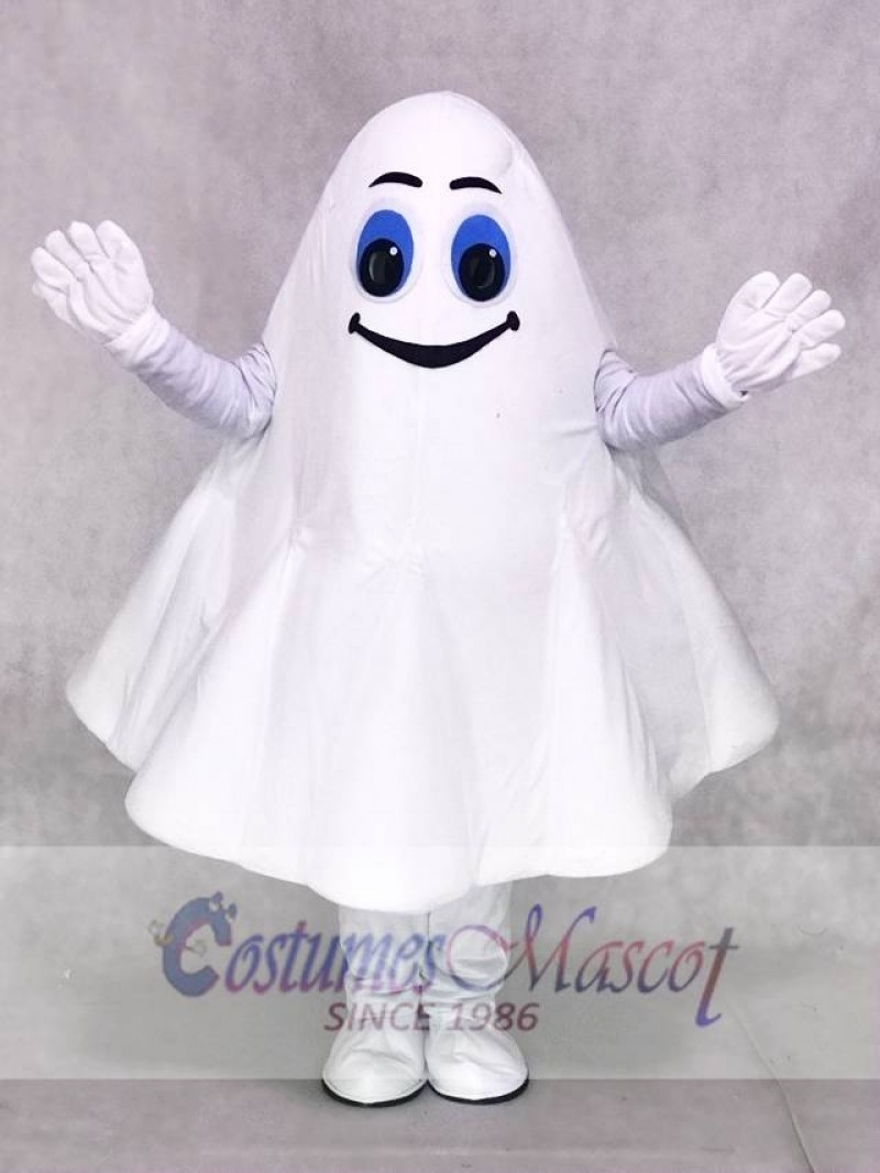 White Ghost Halloween Party Mascot Costumes