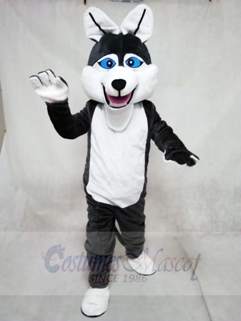 Timber Wolf Mascot Costumes Animal 