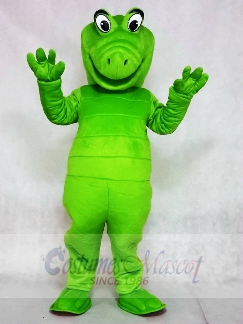 White Eyes Albert Alligator Mascot Costumes Animal