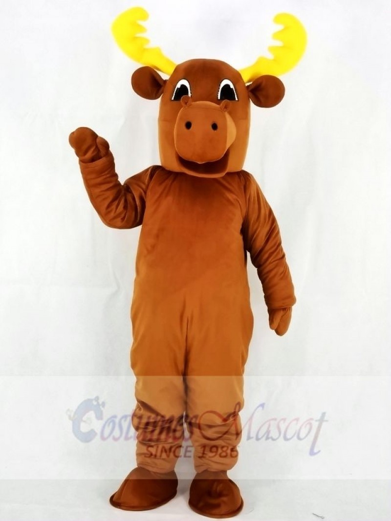 Bull Moose Mascot Costumes Animal 
