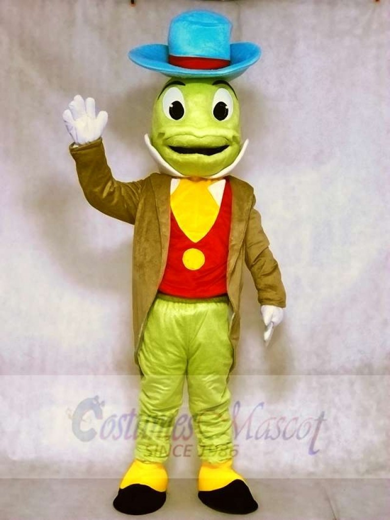 Jiminy Cricket Mascot Costumes from Pinocchio