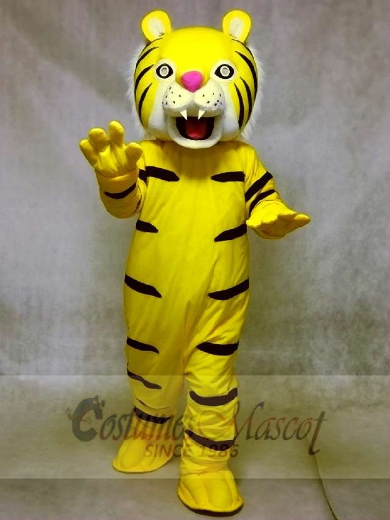 Happy Tiger Mascot Costumes Animal
