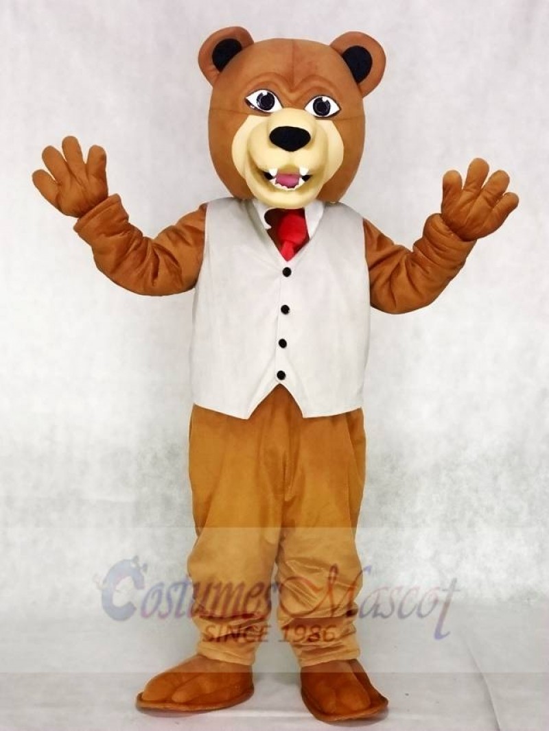 Barclay Bear Mascot Costume Animal